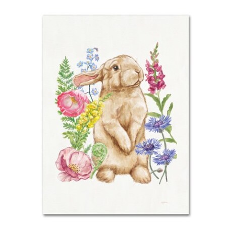 Mary Urban 'Sunny Bunny III FB' Canvas Art,35x47